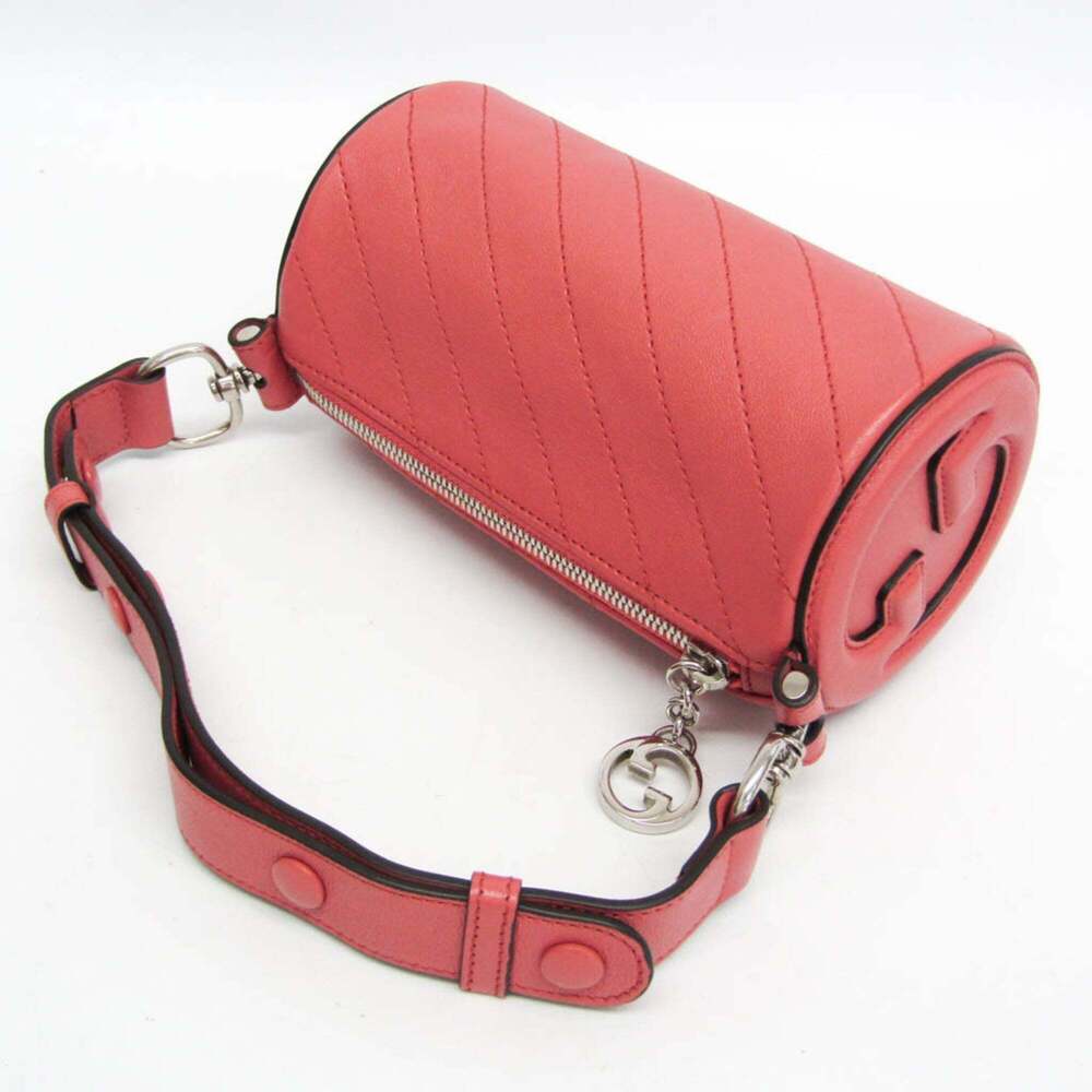 GUCCI Pink Leather Shoulder Bag - Picture 6 of 12